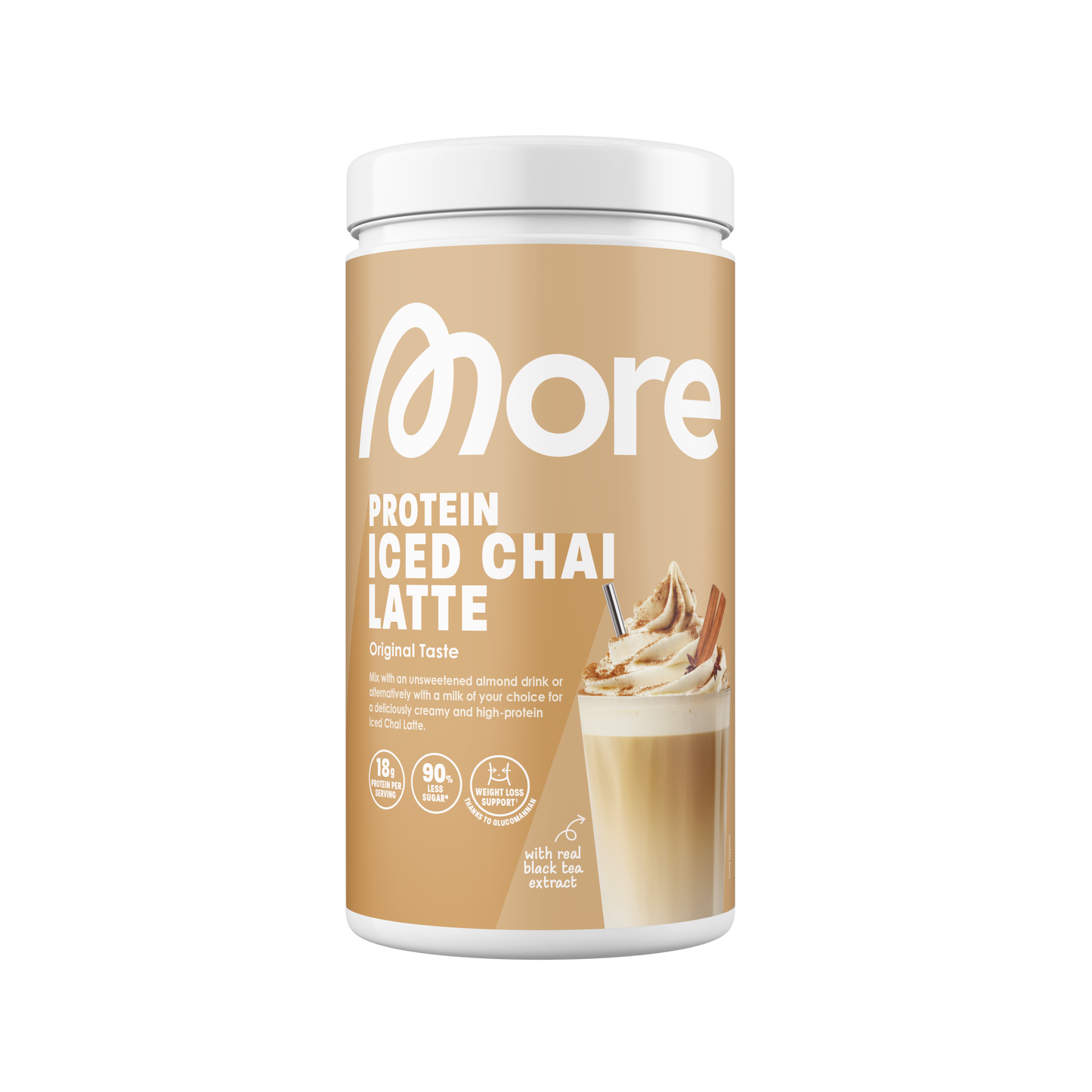 More Protein Iced Chai
