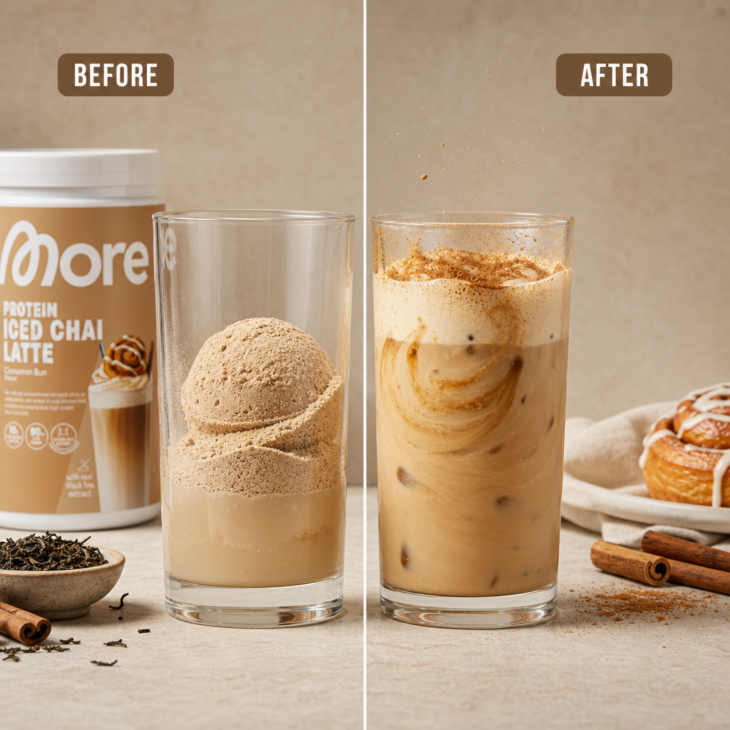 More Protein Iced Chai